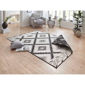 Tapis intérieur / extérieur Malibu Polypropylène - Noir - 120 x 170 cm