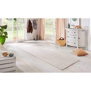 Tapis de couloir Nature Fibres synthétiques - Crème - 80 x 250 cm