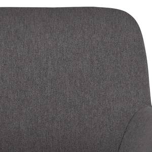 Chaises de bar Borris (lot de 2) Gris foncé