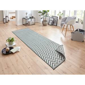 Tapis de couloir Palma Polypropylène - Vert foncé - 80 x 250 cm