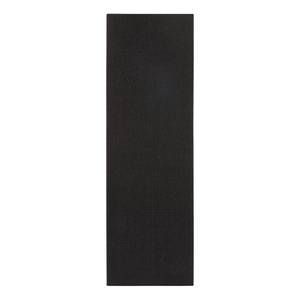 Tapis de couloir Nature Fibres synthétiques - Noir - 80 x 450 cm