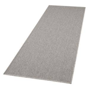 Tapis de couloir Nature Fibres synthétiques - Gris - 80 x 350 cm