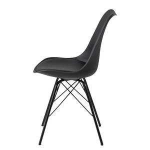 Chaises Bonito Noir - Lot de 2