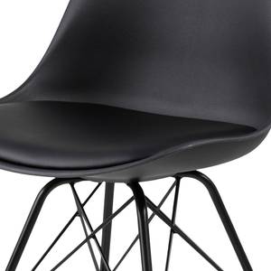 Chaises Bonito Noir - Lot de 2