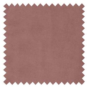 Ecksofa Rosas I Samt - Mauve - Longchair davorstehend links