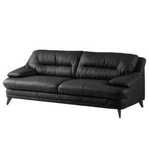 Sofa Lutz II (3-Sitzer) Echtleder - Schwarz