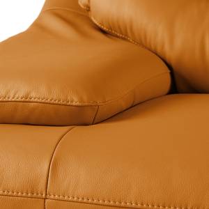 Sofa Lutz II (3-Sitzer) Echtleder - Goldbraun