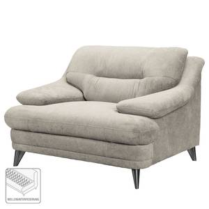 Fauteuil Lutz I Microfibre - Gris sable