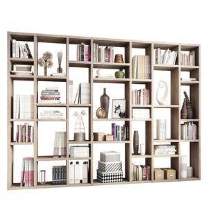 Boekenkast Emporior IV Sonoma eikenhouten look - Breedte: 295 cm