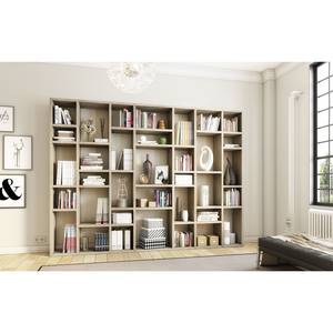 Boekenkast Emporior IV Sonoma eikenhouten look - Breedte: 295 cm