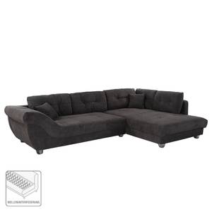 Ecksofa Kagel Webstoff - Anthrazit