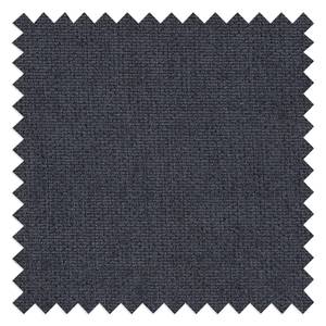 Canapé d’angle Latur II Tissu - Bleu marine - Méridienne courte à gauche (vue de face)