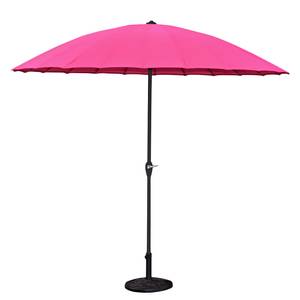 Sonnenschirm Hoxter Stahl / Webstoff - Pink
