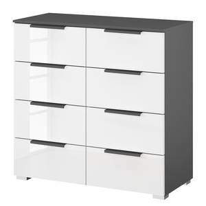 Buffet SKØP x8 Blanc brillant / Graphite - Couleurs du corps