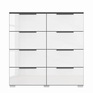 Buffet SKØP x8 Blanc brillant / Graphite - Couleurs du corps