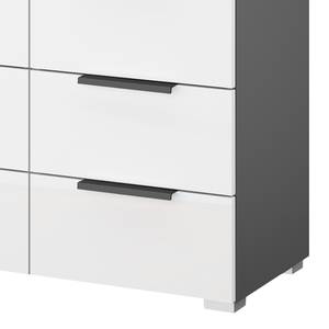 Buffet SKØP x8 Blanc brillant / Graphite - Couleurs du corps