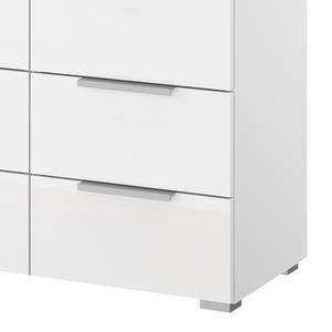 Ladekast SKØP x10 Hoogglans wit/alpinewit - Aluminium