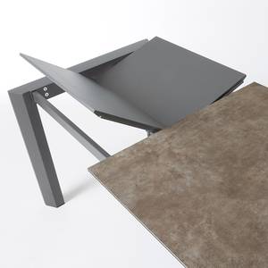 Table Retie I (Extensible) - Gris vieilli	 - Largeur : 120 cm - Anthracite