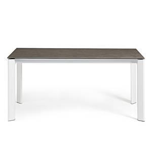 Table Retie I (Extensible) - Gris vieilli	 - Largeur : 140 cm - Blanc