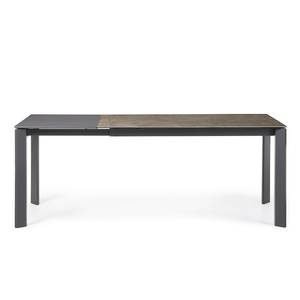 Eettafel Retie I (met uitschuiffunctie) - Antiek grijs - Breedte: 140 cm - Antraciet