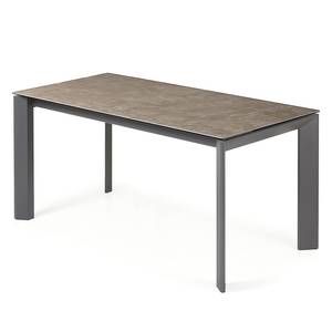 Table Retie I (Extensible) - Gris vieilli	 - Largeur : 160 cm - Anthracite