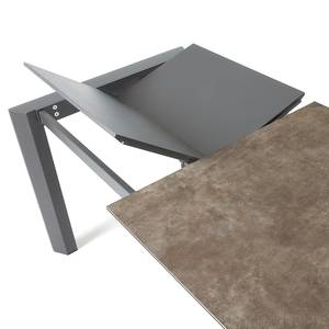 Table Retie I (Extensible) - Gris vieilli	 - Largeur : 160 cm - Anthracite