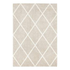 Laagpolig vloerkleed Lunel Beige - 120 x 170 cm