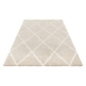 Laagpolig vloerkleed Lunel Beige - 80 x 150 cm