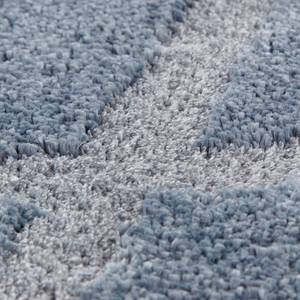Kurzflorteppich Lunel Kunstfaser - Jeansblau - 160 x 230 cm