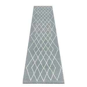 Tapis de couloir épais Bron Gris bleu mat