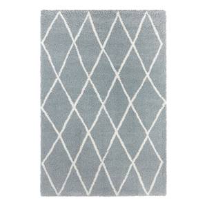 Tapis épais Abbeville Gris bleu mat - 80 x 150 cm