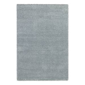 Hoogpolig vloerkleed Orly Mat blauwgrijs - 160 x 230 cm