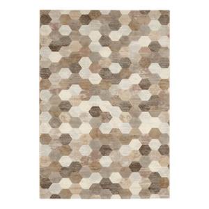 Kurzflorteppich Manosque Kunstfaser - Beige - 120 x 170 cm