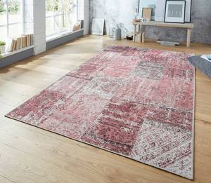 Kurzfloorteppich Denain Rosa - 80 x 150 cm