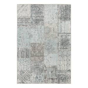 Laagpolig vloerkleed Denain Mat lichtblauw - 160 x 230 cm