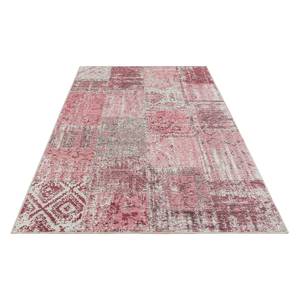 Kurzfloorteppich Denain Rosa - 200 x 290 cm