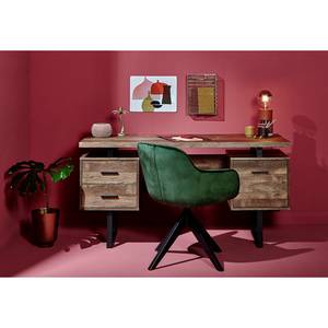 Bureau CLB 150 Donkere eikenhouten look/Zwart