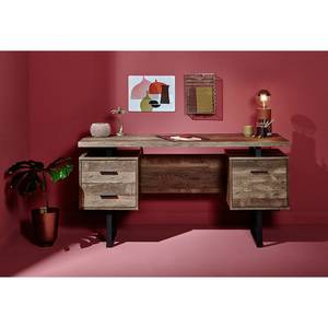 Bureau CLB 150 Donkere eikenhouten look/Zwart