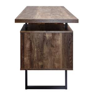 Bureau CLB 150 Donkere eikenhouten look/Zwart