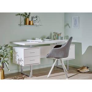 Bureau CLB 150 Blanc / Argenté