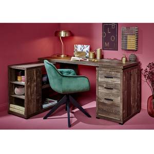 Bureau CLB 355 E Donkere eikenhouten look/Zwart