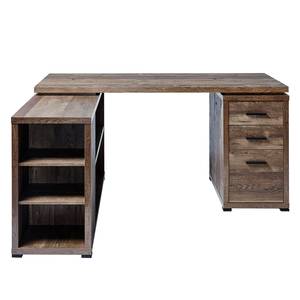 Bureau CLB 355 E Donkere eikenhouten look/Zwart