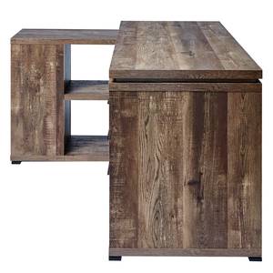 Bureau CLB 355 E Donkere eikenhouten look/Zwart