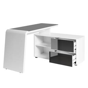 Schreibtisch CSL 45 E Grau / Weiß