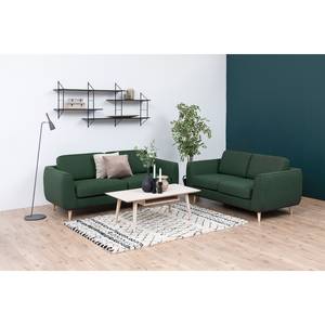 Sofa Machelen (3-Sitzer) Webstoff - Dunkelgrün