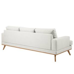 Sofa Holsbeek (3-Sitzer) Webstoff - Braun