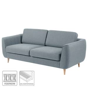 Sofa Machelen (3-Sitzer) Webstoff - Grau