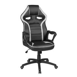 Gaming Chair Splash Kunstleder / Kunststoff - Schwarz / Hellgrau