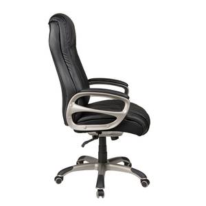 Fauteuil de direction Georg XXL Imitation cuir / Matière plastique - Noir / Gris clair