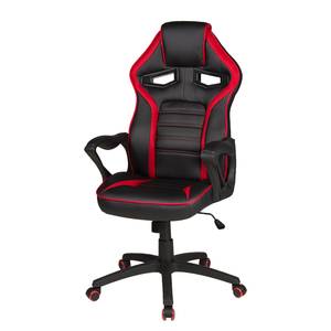 Sedia da gaming Splash Nero / rosso